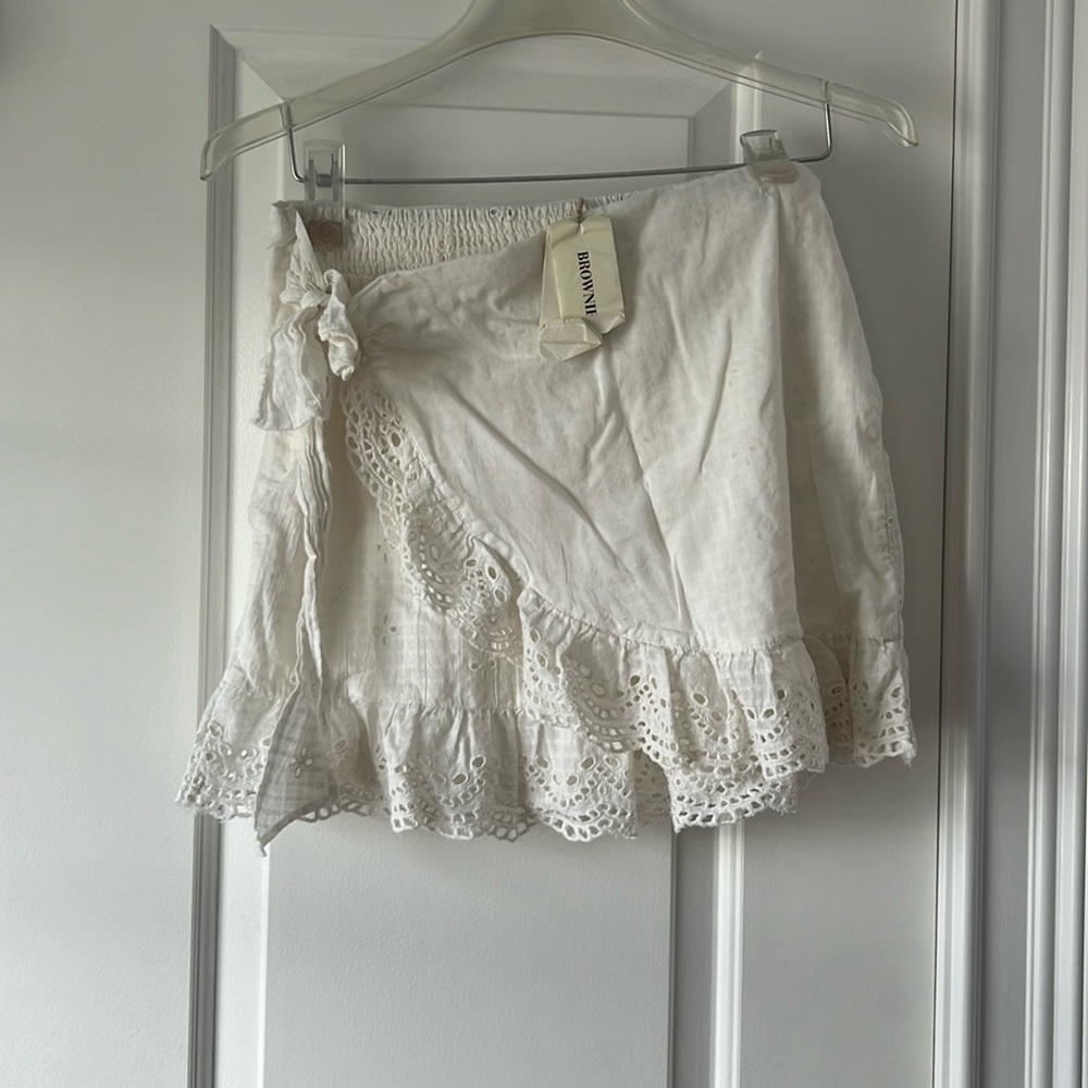 brownie skirt crossover with tie